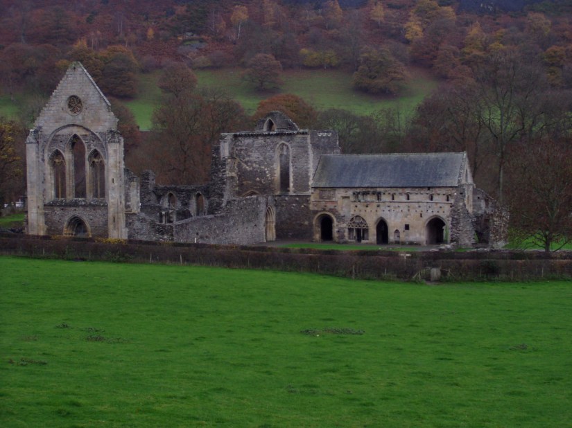 Valle Crucis Abbey (Latitude 52.988696; Longitude -3.1868157) http://upload.wikimedia.org/wikipedia/en/1/1e/Valle_Crucis_Abbey.JPG